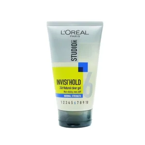 L'Oréal Studio Line Invisi' Hold 6 Natural Clear Hair Styling Gel 150ml